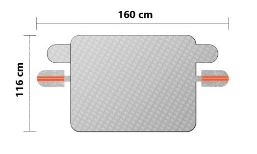 Magnetisch Sneeuw- en IJsbeschermer voor Autoruiten